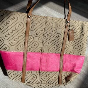 COACH Medium Lozenge Tote